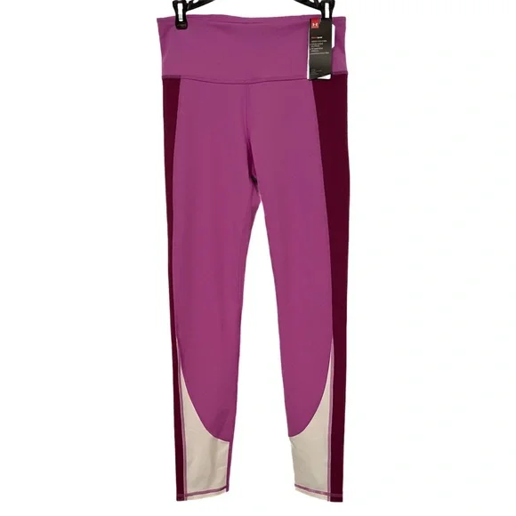 Under Amour Heat Gear Leggings Womens Size Medium Purple High Waist MSRP $64.99