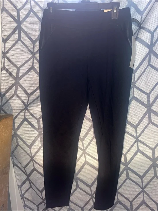 cooper & ella Black Ponte Skinny Pants