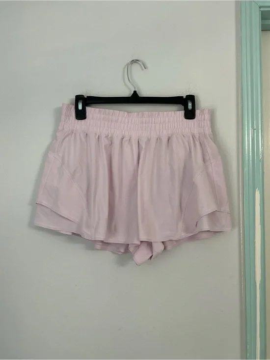 lululemon athletica Light Pink Layered Athletic Skort