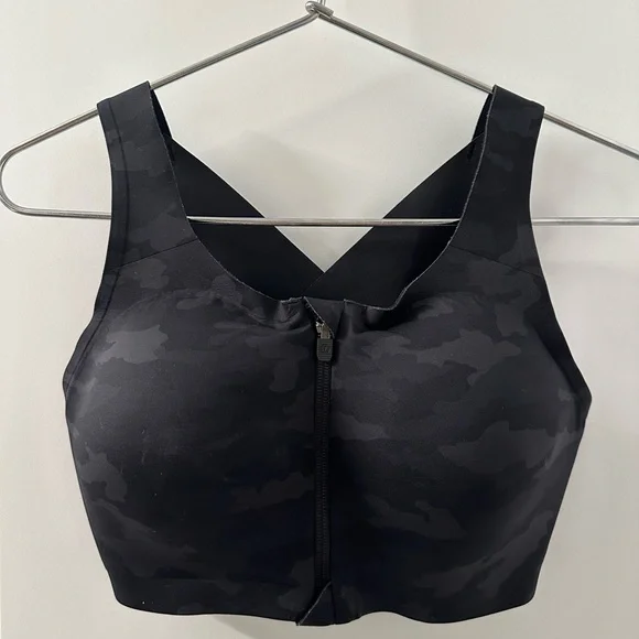 Lululemon Enlite Bra‎ | Heritage 365 Camo Mini Deep Coal | 34 DD