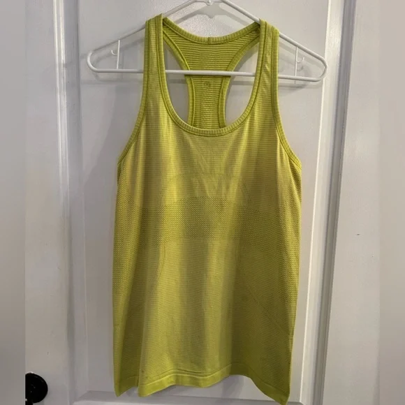 Lululemon Swiftly Tech Racerback 2.0 Yellow Pear
