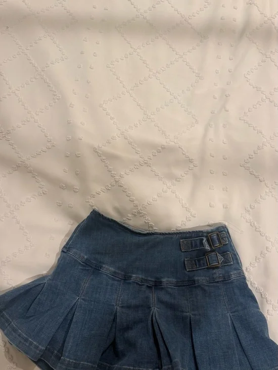 y2k Jean skirt
