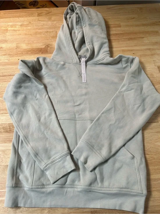 Women's Light Sage All yours Pullover Hoodie - Brand: lululemon