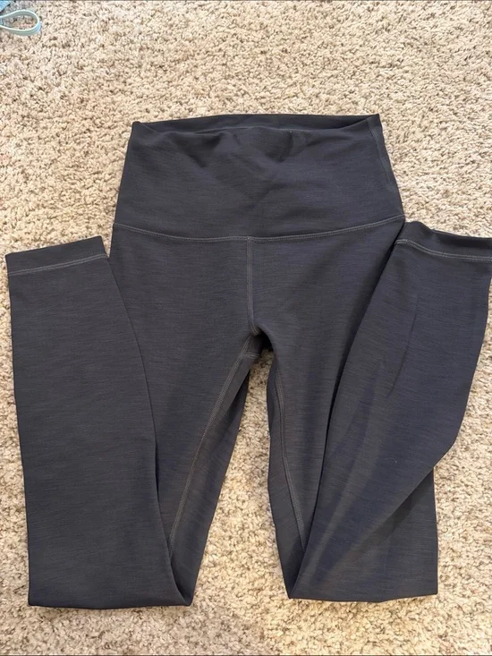 lululemon athletica Charcoal High-Rise Leggings