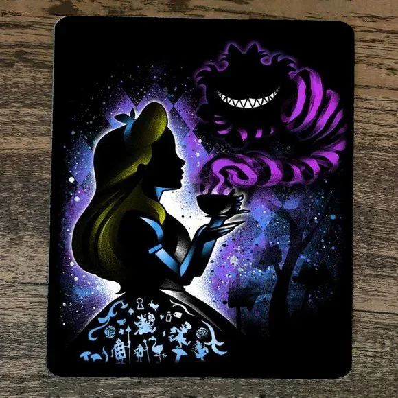 Mouse‎ Pad Alice and the Cheshire Cat Wonderland