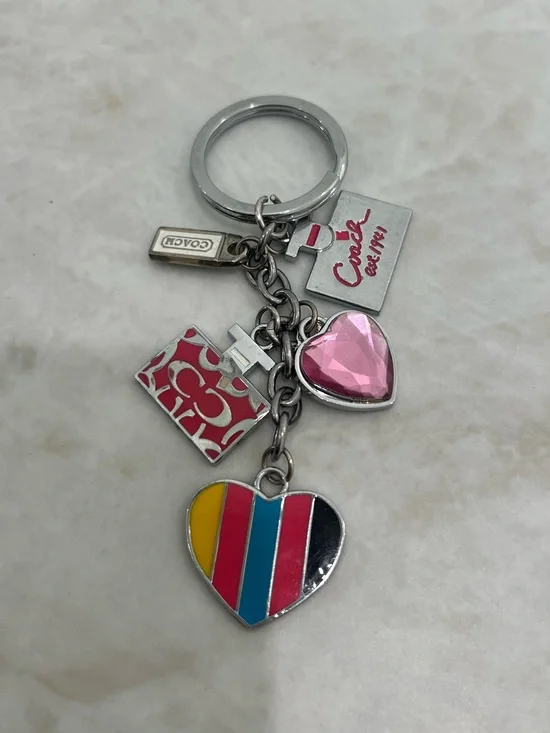 Coach Vintage Y2K Charm Keychain