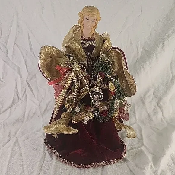 Vintage Angel Tree Topper/Stand Up 12