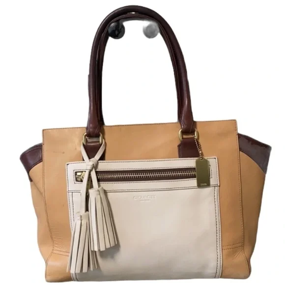 Coach Legacy Leather Candace Carryall Handbag
