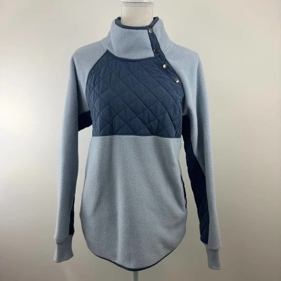 Abercrombie & Fitch‎ fleece blue pullover
