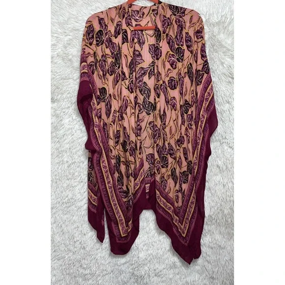 Time and True Women’s Boho Kimono DusterCardigan Size‎ S/M