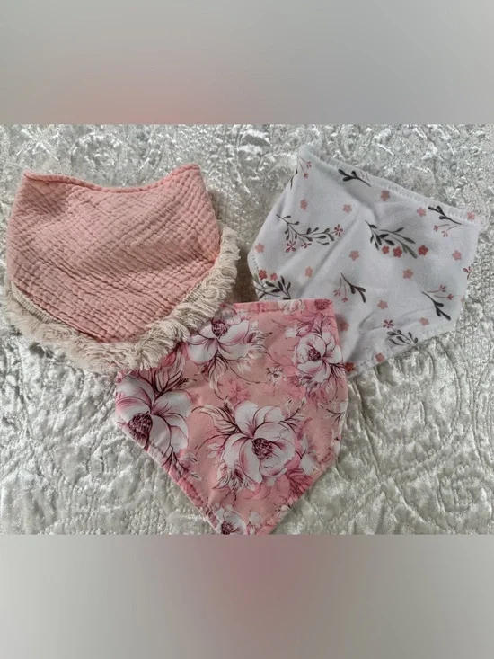 Pack of 3 Women's Pink Floral & Solid Bandana Panties