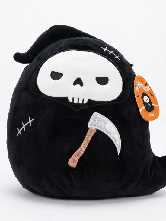 NWT Squishmallows Official 16 inch Otto The Grim Reaper with Angry Eyes 16”