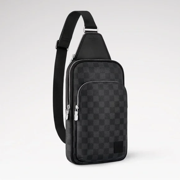 Damier Graphite Canvas Crossbody UNISEX Sling Bag