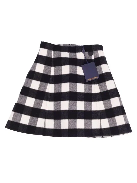 Louis Vuitton Skirt Check