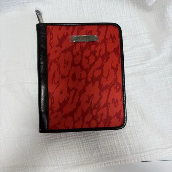 Betsey Johnson Ipad Portfolio Red/Black Tablet Cover