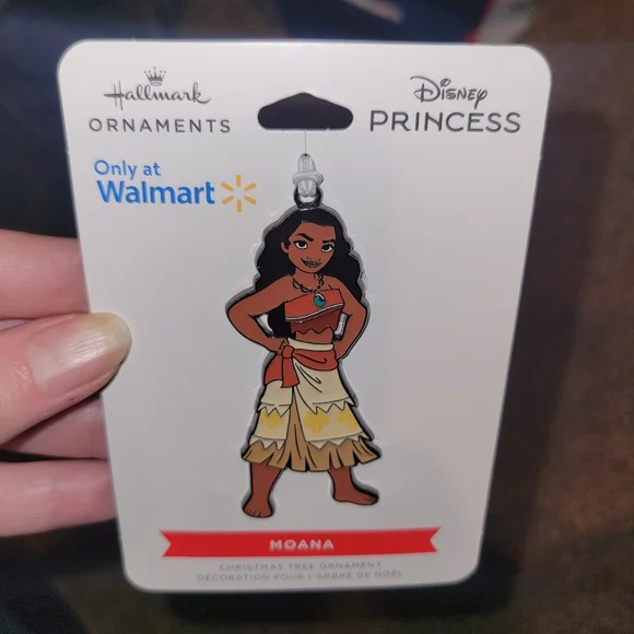 Disney Moana Christmas Ornament - Red, Yellow, Brown