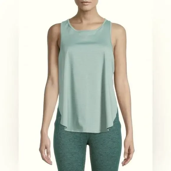 NWT Avia Light Sage Green Commuter Sleeveless Tank Top Women's Size Small