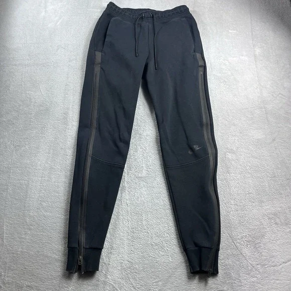 Nike‎ Joggers Womens XS Sportswear Tech Fleece Streetwear BV7115-010 Black