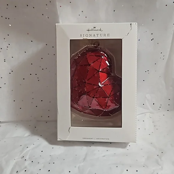 Signature Heart Metal Hallmark Ornament: LIMITED EDITION: NEW IN PACKAGE
