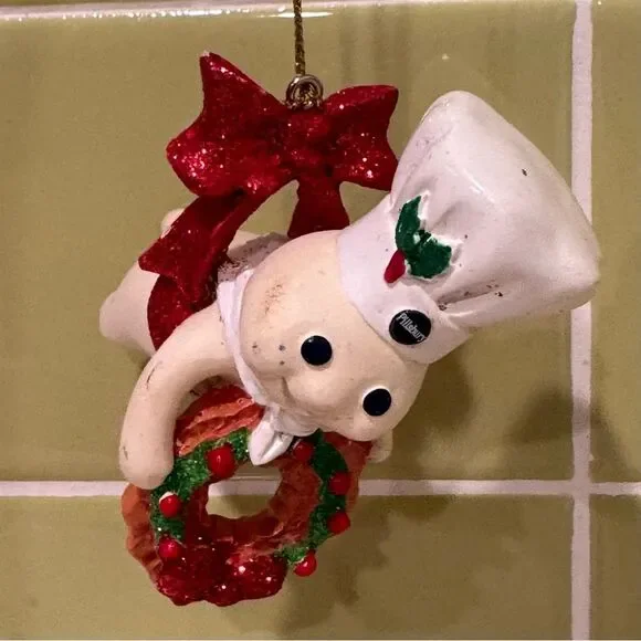 Danbury Mint The Pillsbury Doughboy Glitter Ornament - No Box