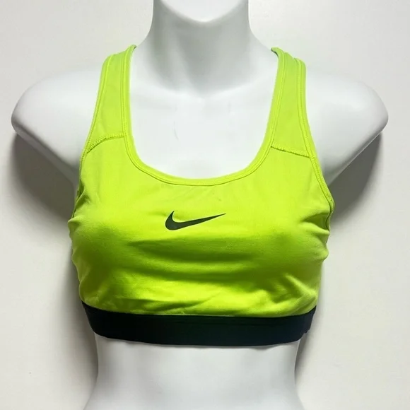Nike Women's Neon Green Sports Bra