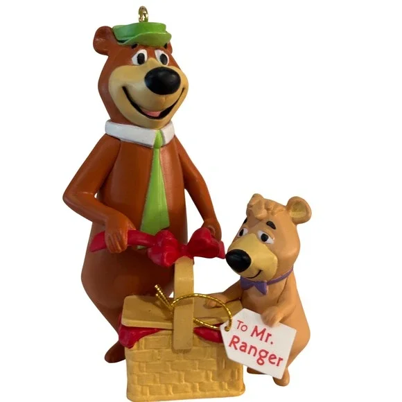 Hallmark Keepsake 1996 Yogi Bear‎ and Boo Boo Christmas Ornament Hanna-Barbera