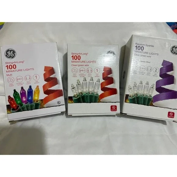 3 Sets of Miniature Lights