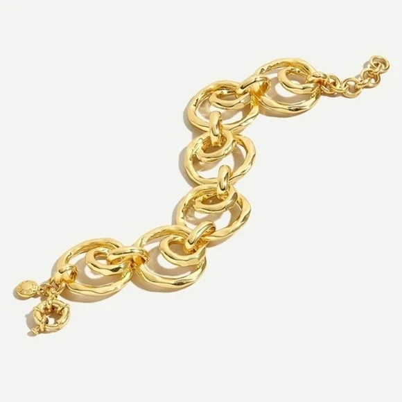 J. Crew Gold Chain Link Bracelet