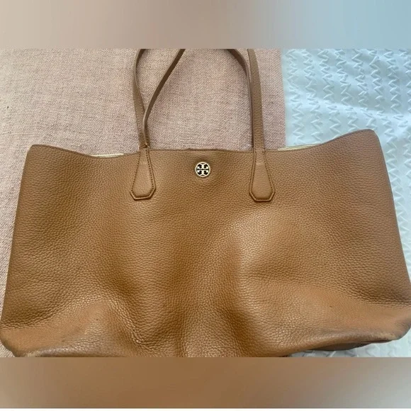 Brown Leather Tote Bag