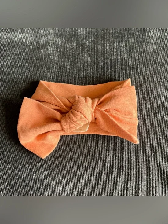 Kate Quinn Baby’s Organic Cotton Large Bow Headband Size Small (0-6 Months)