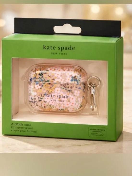 kate spade Floral Pink AirPods Case third generation