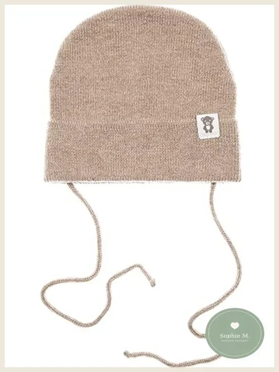 Wool Beanie Hat for Baby Newborns 0-12 Months Beanie
