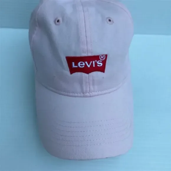 Levi's‎ Youth Pink Baseball Cap Adjustable Strap Unisex Kids Hat