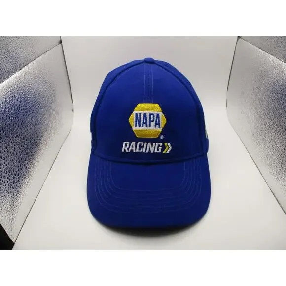 NAPA Racing Blue‎ Sporty Graphic Racing Adjustable Cap Size One Size