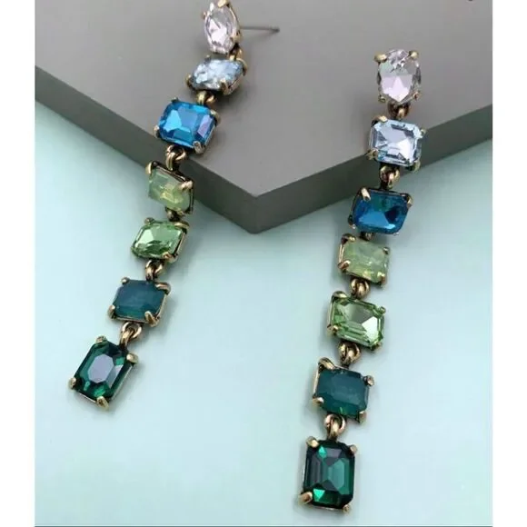 Emerald Green Earrings