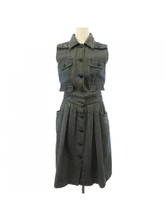 Chanel Vintage Dress Blue