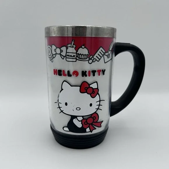 2012 Hello Kitty Thermal Cup For Hot Drinks Cute Collectible‎