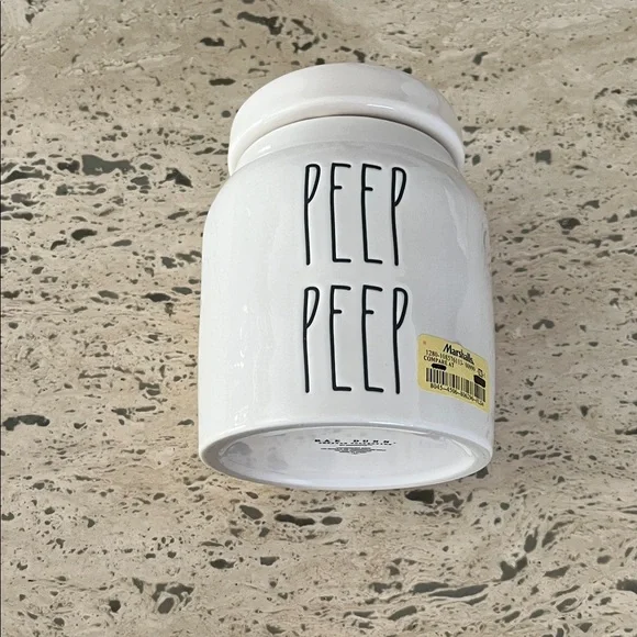 Rae Dunn Peep Peep small canister