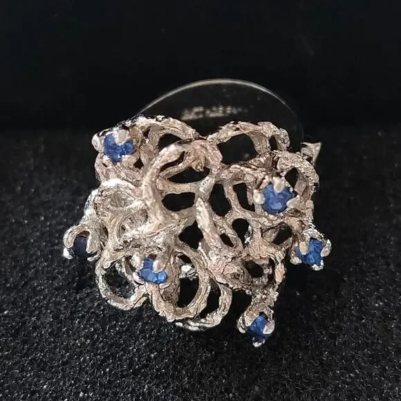 Unbranded Women's Silver and Blue Jewellery