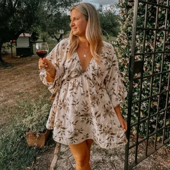 Free people Portia Printed Mini Dress