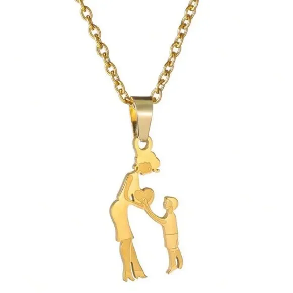 3for$20 Mother Son Daughter Pendant Necklace Women's adjustable Necklace