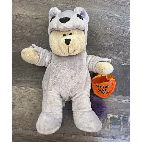 Starbucks Bearista Bear Halloween Wolf Plush 94th Edition 2010 Trick or Treat