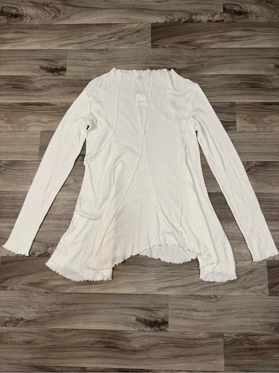 Free People We The Free Care Free Full Swing Tunic Top Cotton in Ivory Large