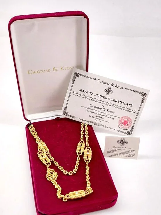 Camrose & Kross Jacqueline Kennedy Design Necklace