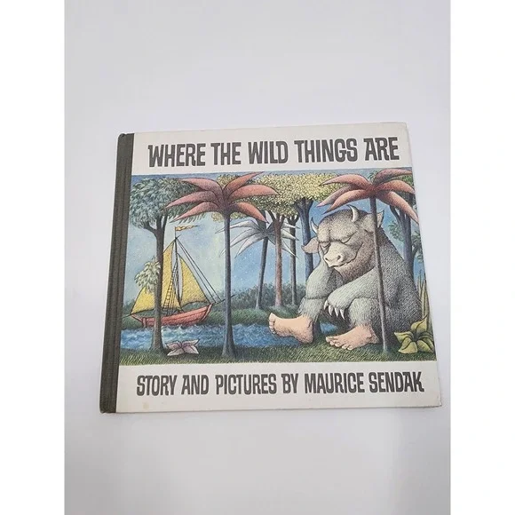 Where the Wild Things Are Maurice Sendak 25th Anniversary Edition Hardcover 1988