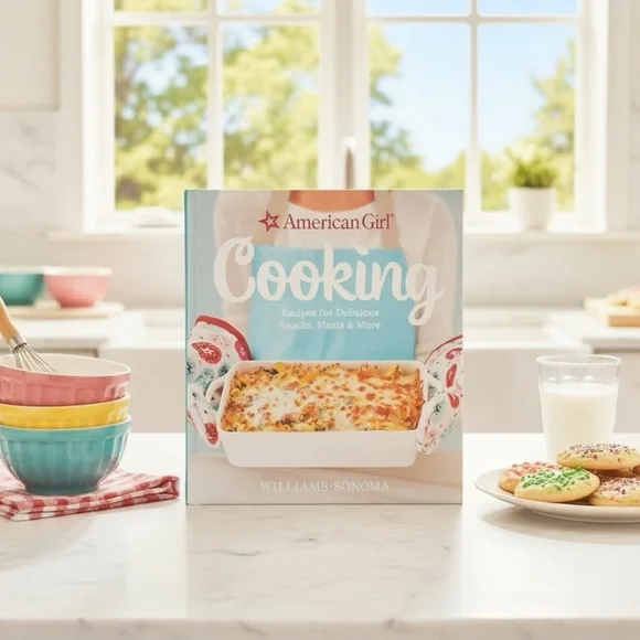 American Girl Cooking Cookbook Williams Sonoma 2016 Hardcover Kids Recipes