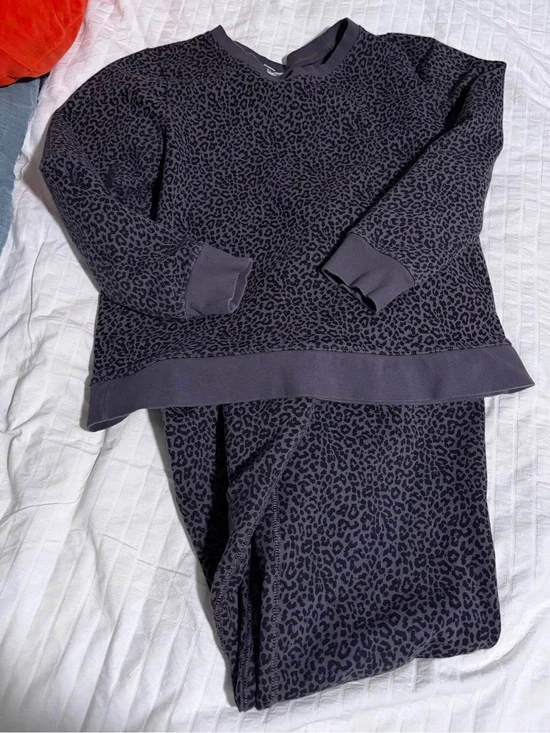 J. Crew Women’s Leopard Print Set