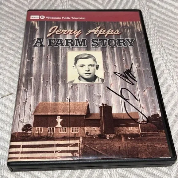 Jerry Apps: A Farm Story by Wisconsin Public Television (2014‎ DVD PBS) Signed