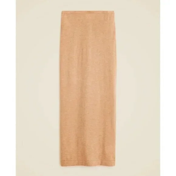 J. Crew | 75 Spring Street Featherweight Cashmere Column Skirt, Size XL