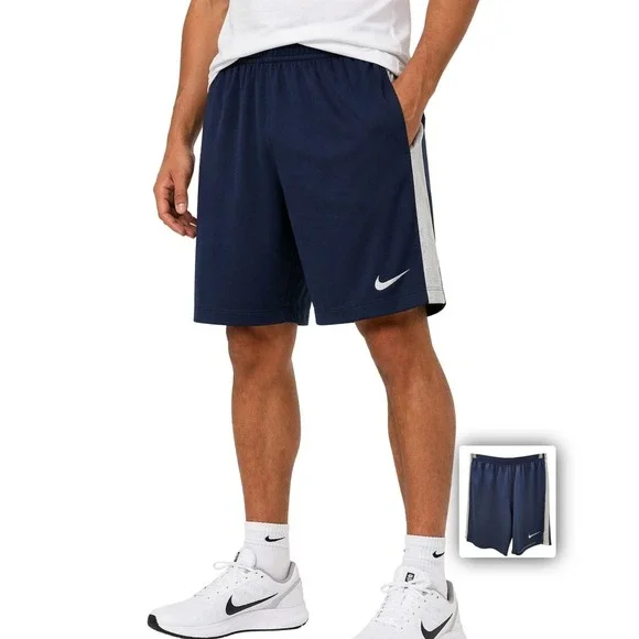 Nike Dri-FIT Athletic Shorts Mesh Panel Lightweight Gym‎ Running Sporty M
